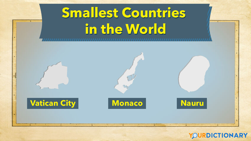 20 Smallest Countries in the World at a Glance | YourDictionary