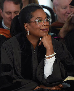 Oprah Winfrey at Agnes Scott College 2017 Commencement