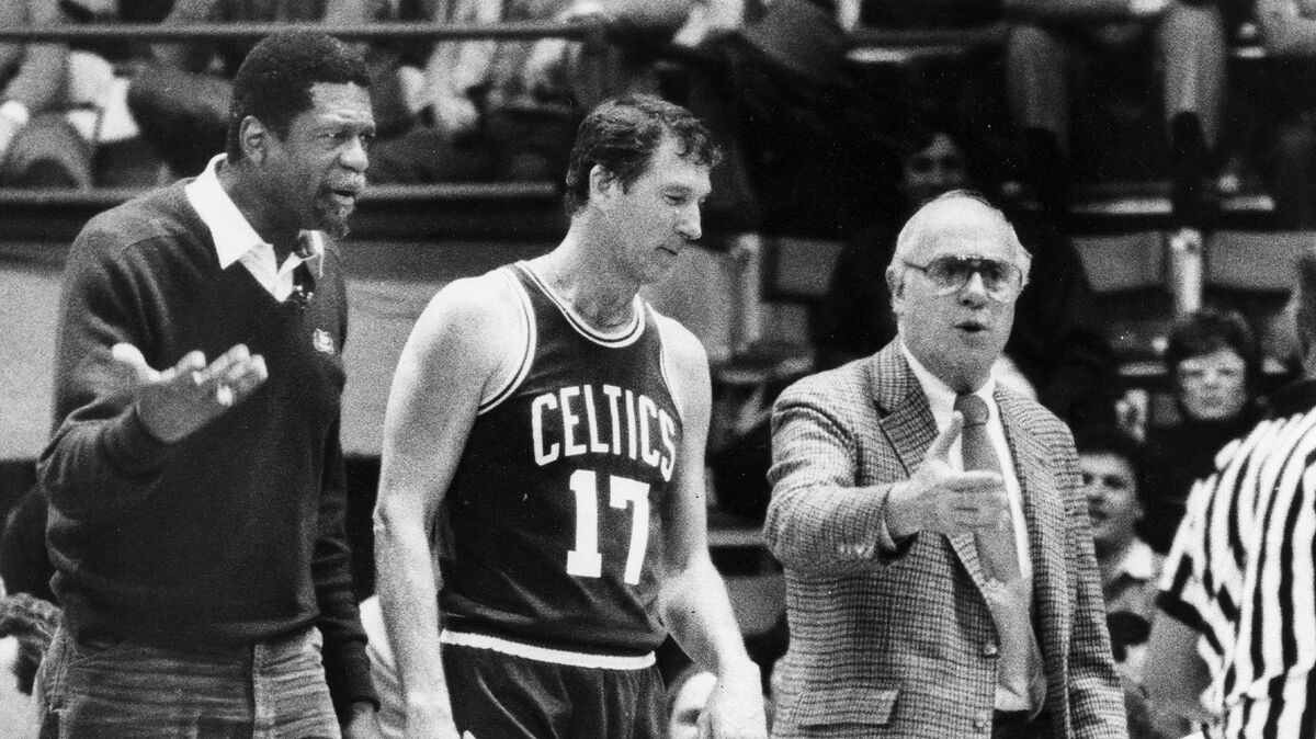 Boston Celtics coach Bill Russell