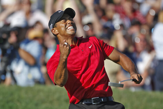 Tiger Woods at 2008 U.S. Open