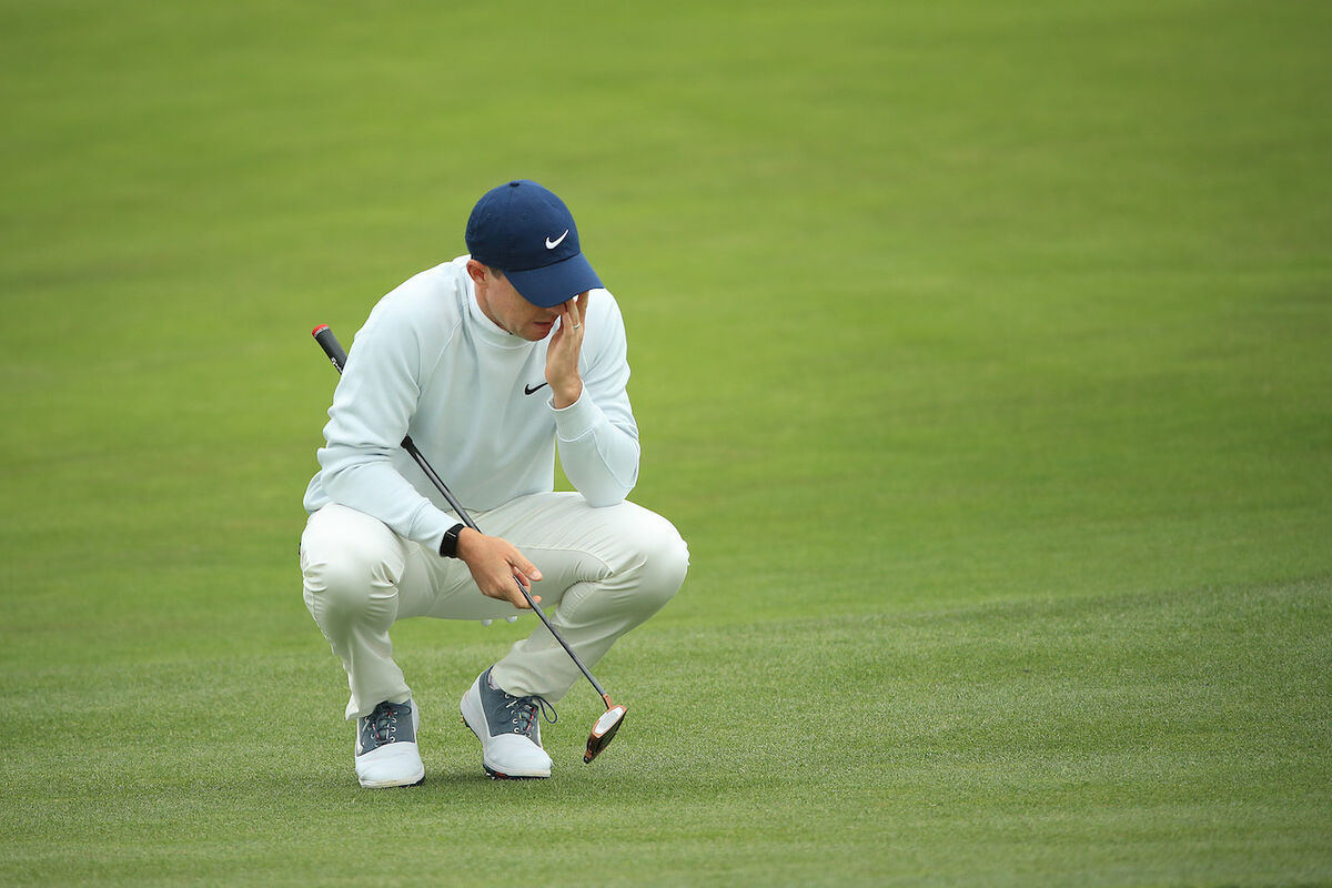 Rory McIlroy dejected at U.S. Open