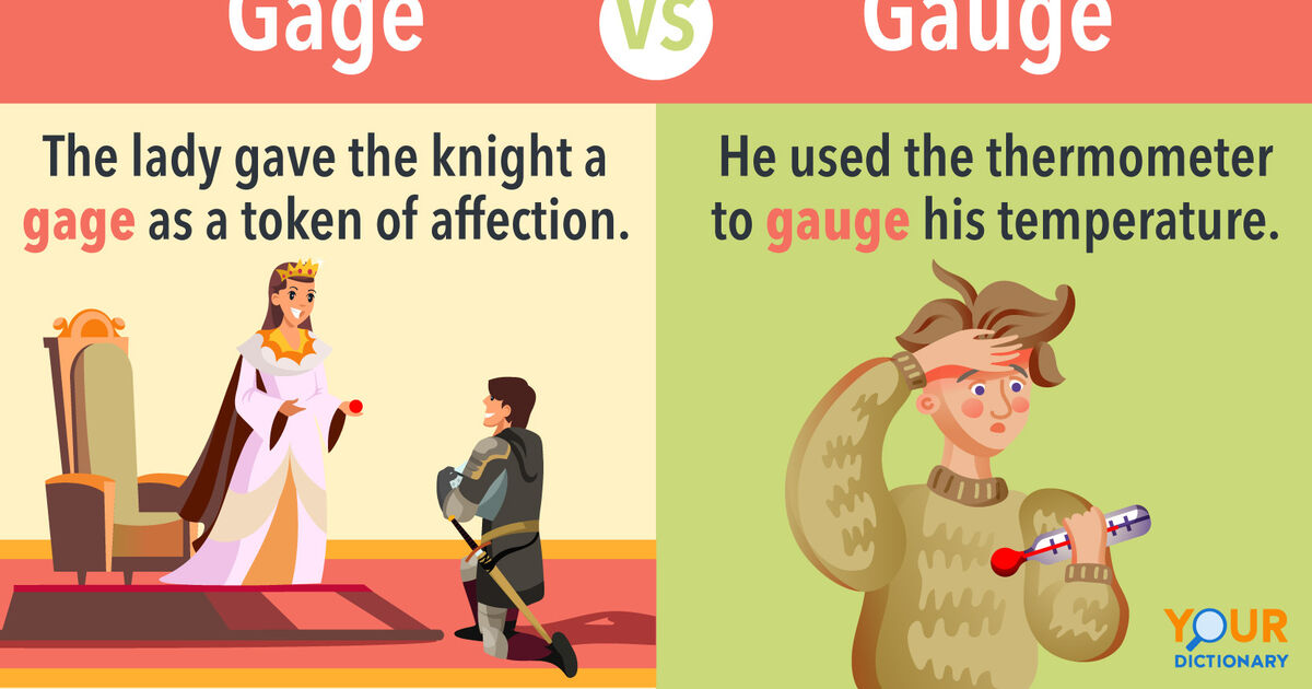 Gage vs Gauge Determining the Difference YourDictionary