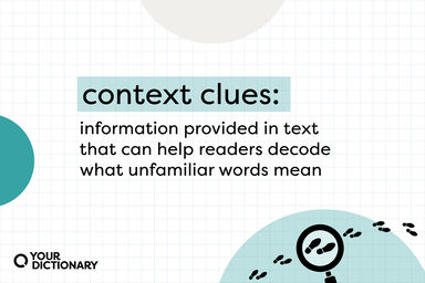 definition of "context clues" from the article