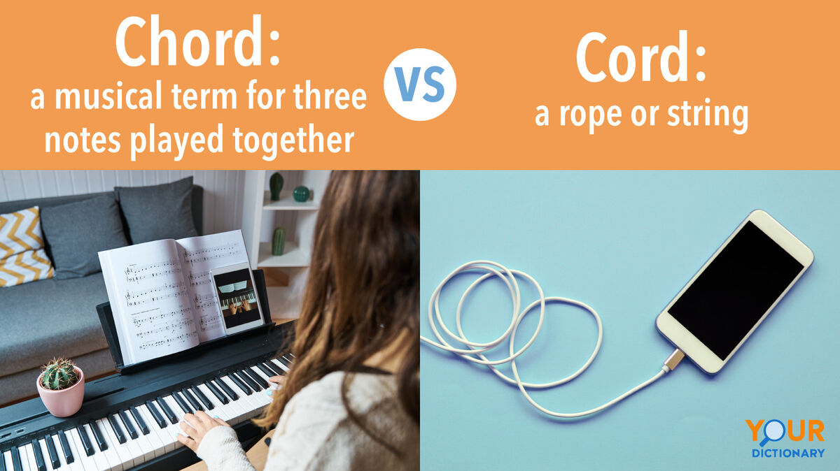 Chord vs. Cord: Striking the Right Meaning