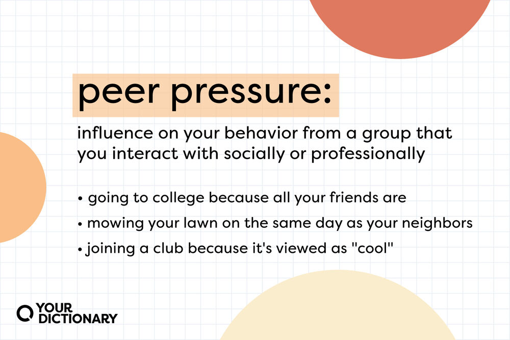 benefits of peer pressure debate