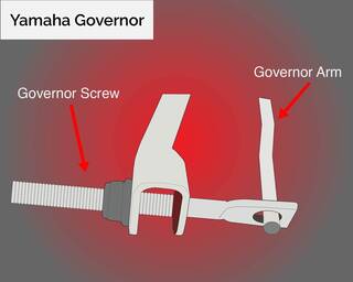 yamaha golf cart governor