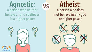 Agnostic Vs. Atheist: Simplifying The Differences | YourDictionary