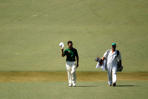 Louis Oosthuizen albatross