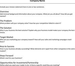 Executive Summary Example For An Effective Business Plan