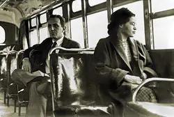 Rosa Parks, Montgomery, Alabama, 1956.