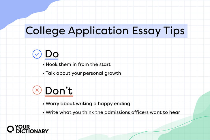 college application personal essay ideas