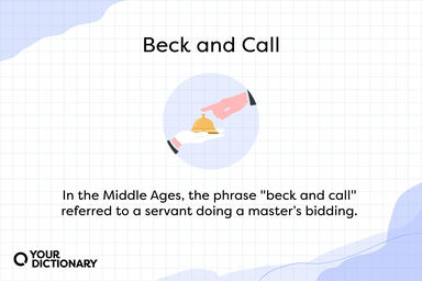 Service Bell With Beck and Call Definition