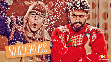 Mulligrubs - Grumpy person with snow
