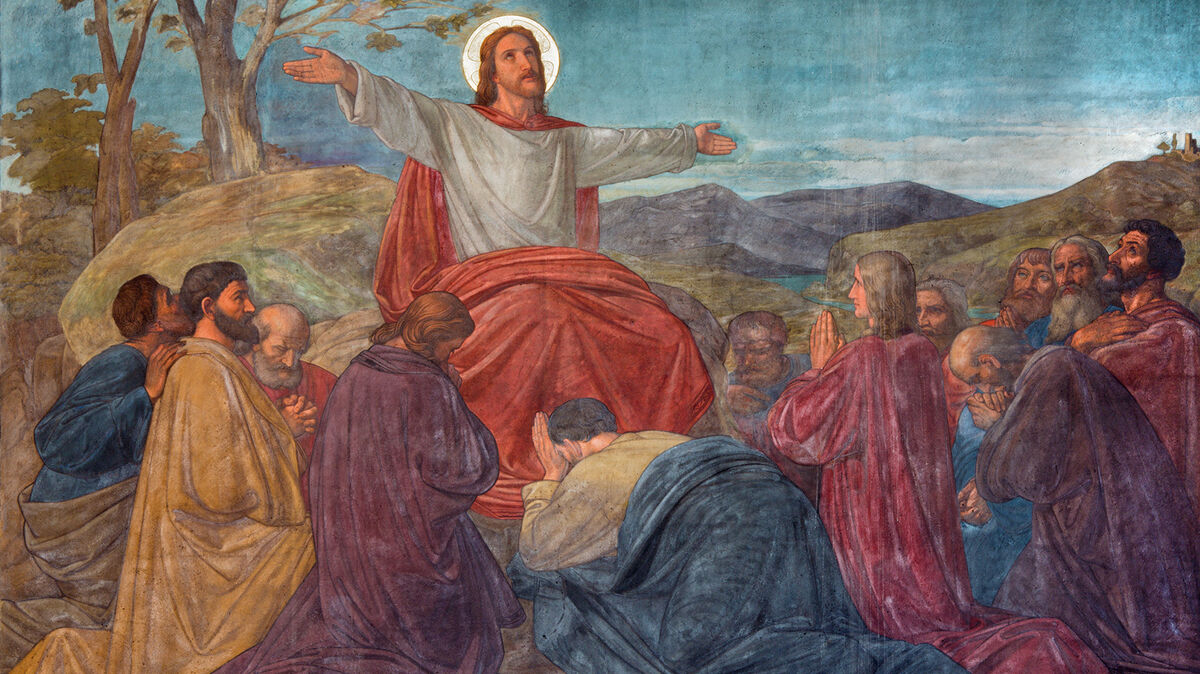 Jesus scene in Joriskerk as Parable examples