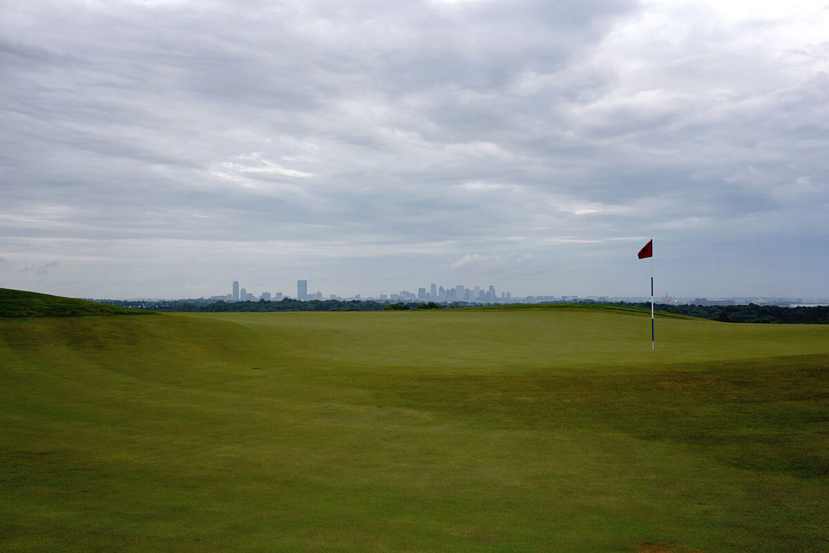 Boston skyline from Granite Links GC