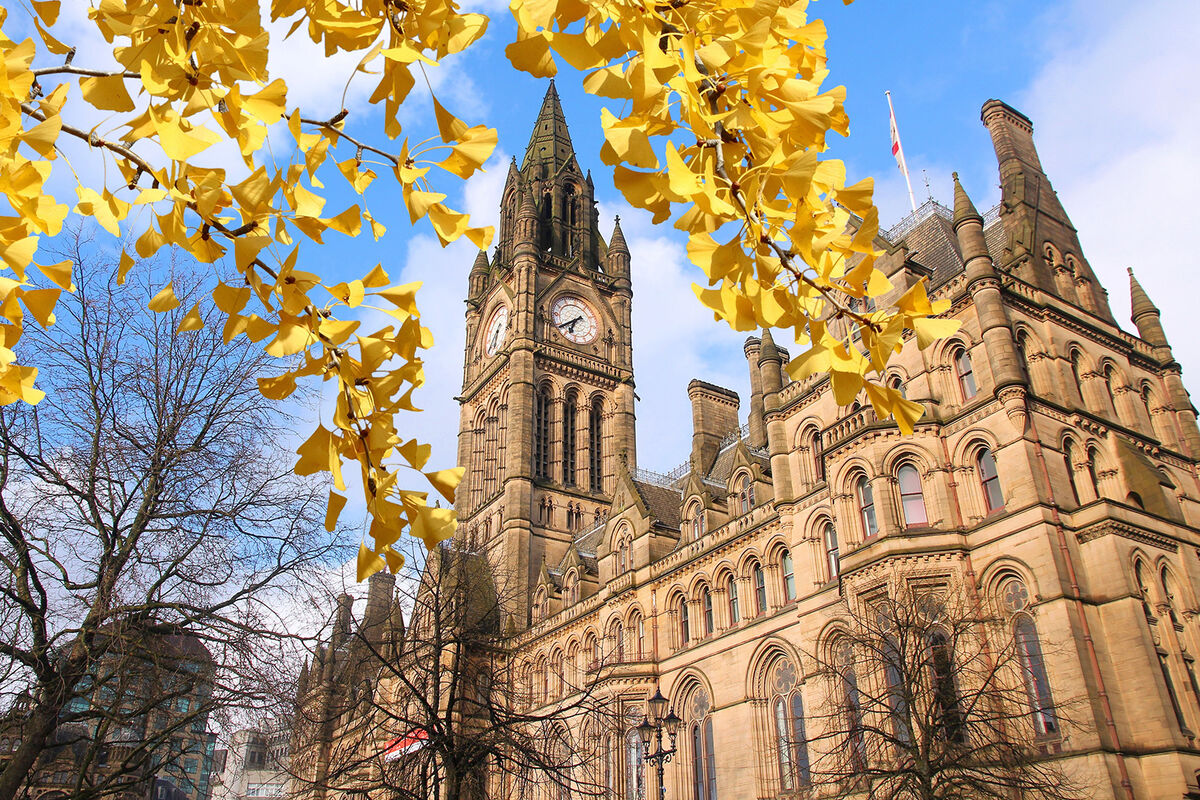 Manchester City Hall, England