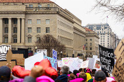 political demonstration in Washington, D.C.