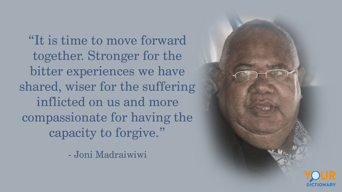 Portrait of Joni Madraiwiwi with quote