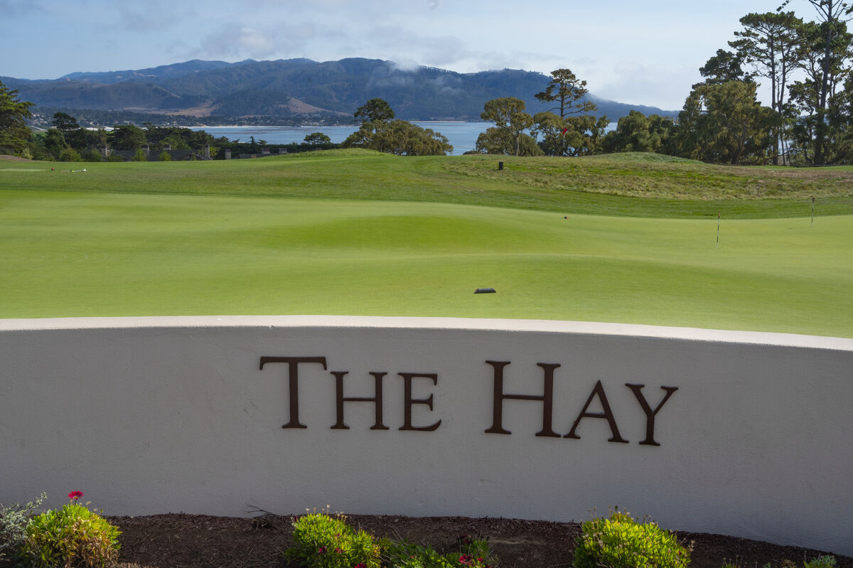The Hay putting course at Pebble Beach