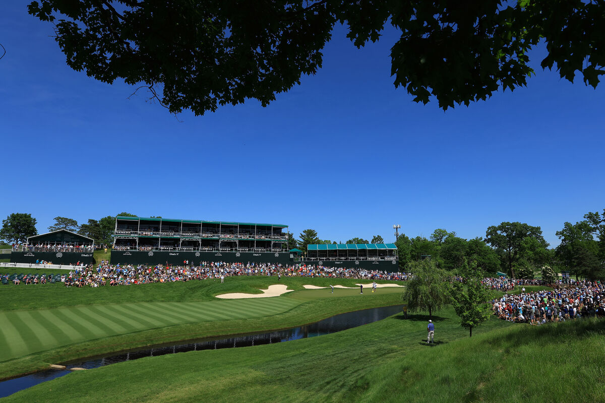 The 14th hole at Muirfield Village