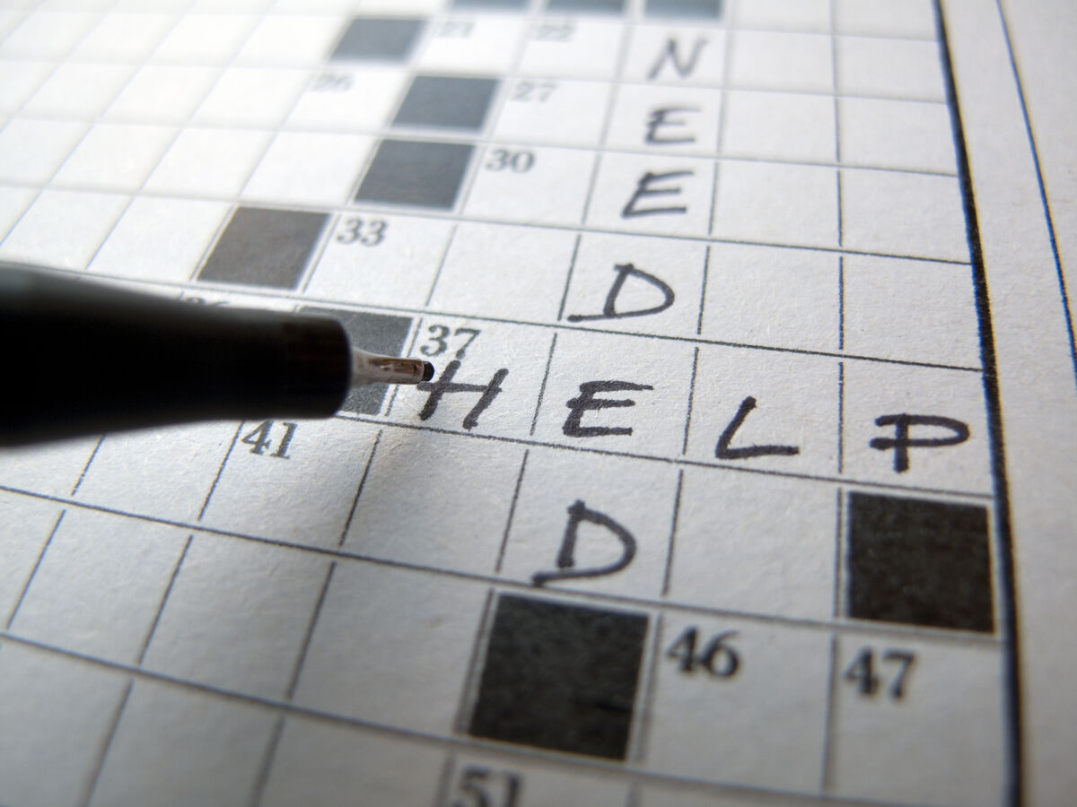 Help needed on a crossword puzzle