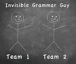 Invisible grammar guy game for kids