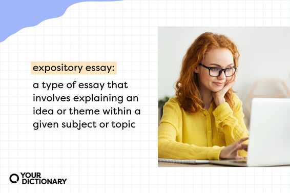 definition of "expository essay" from the article
