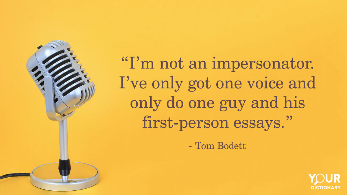 Retro Microphone Vintage With Tom Bodett Quote