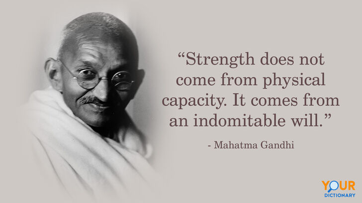 20 Top Mahatma Gandhi Quotes That Move And Uplift Yourdictionary 9175