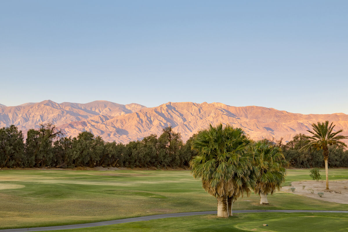 Furnace Creek is the worlds lowest golf course