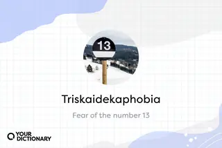 Black 13 On Ski Slope With Triskaidekaphobia Definition