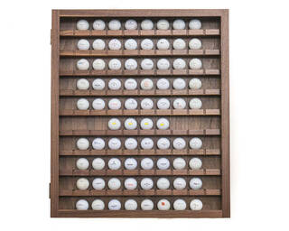 Andy Rawls golf ball display case