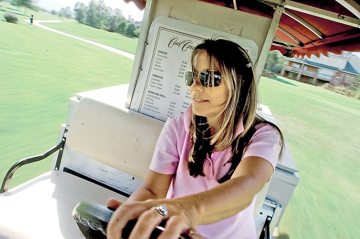 Golf Beverage cart operator