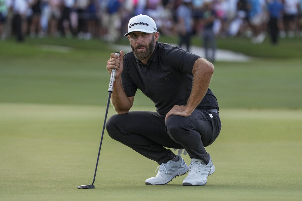 Dustin Johnson is exempt for every major through at least 2025