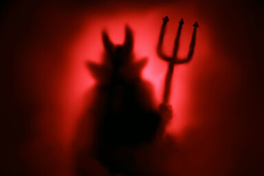 Devil silhouette