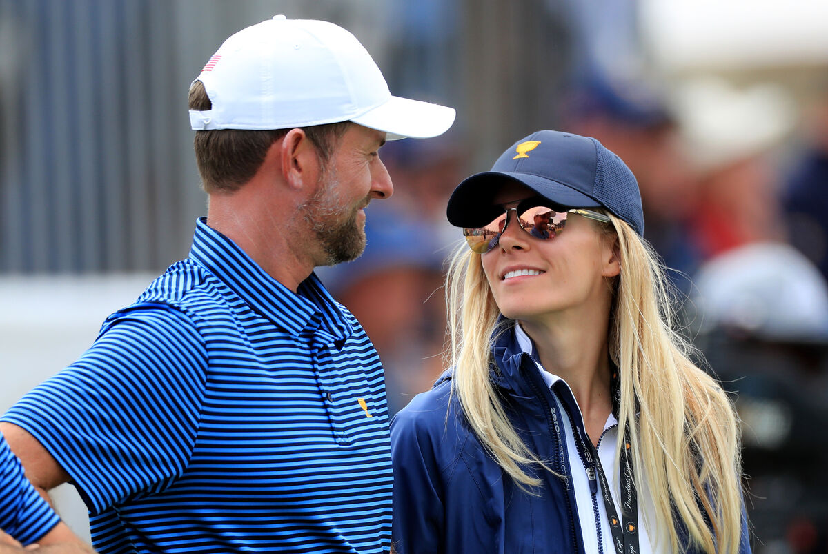 Webb Simpson and his wife Dowd Simpson