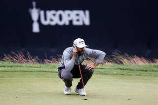 Adam Hadwin at the 2022 U.S. Open