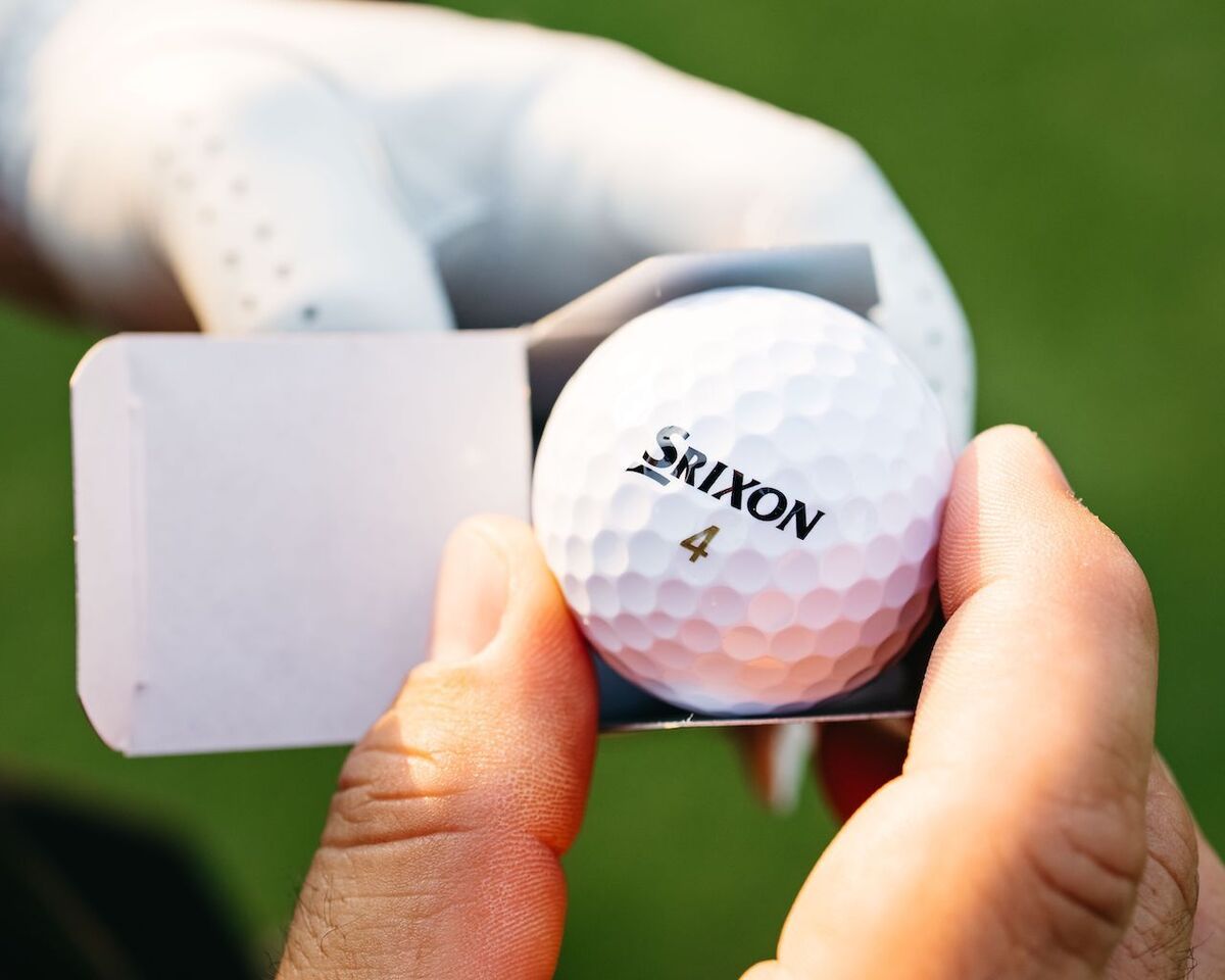 Srixon golf ball out of box