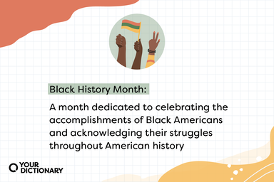 Definition of Black History Month from the article explaining its importance
