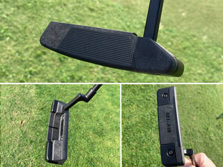 LA Golf Bel-Air Putter from three angles