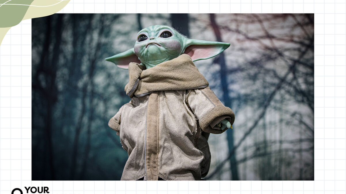 Baby Yoda celebrates the Star Wars Day with Google