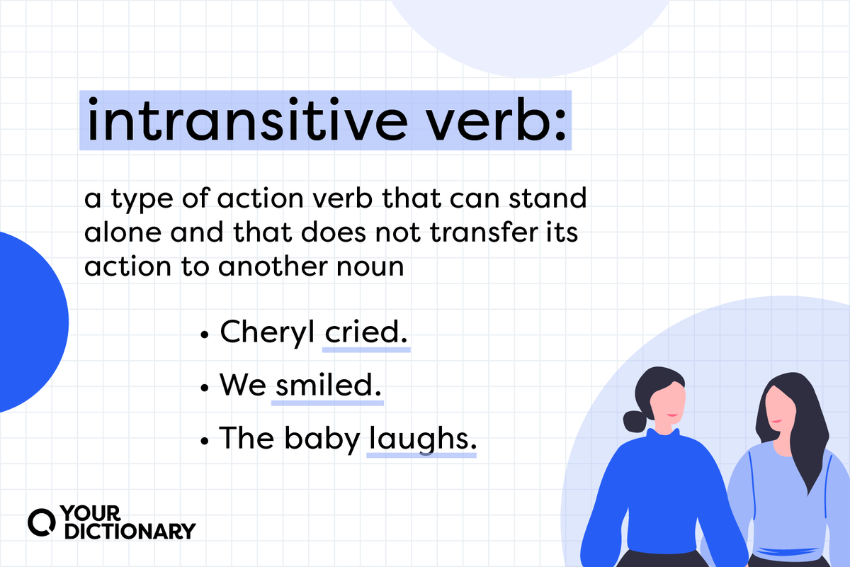 What Is An Intransitive Verb Meaning Usage And Examples YourDictionary