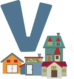 v is for village