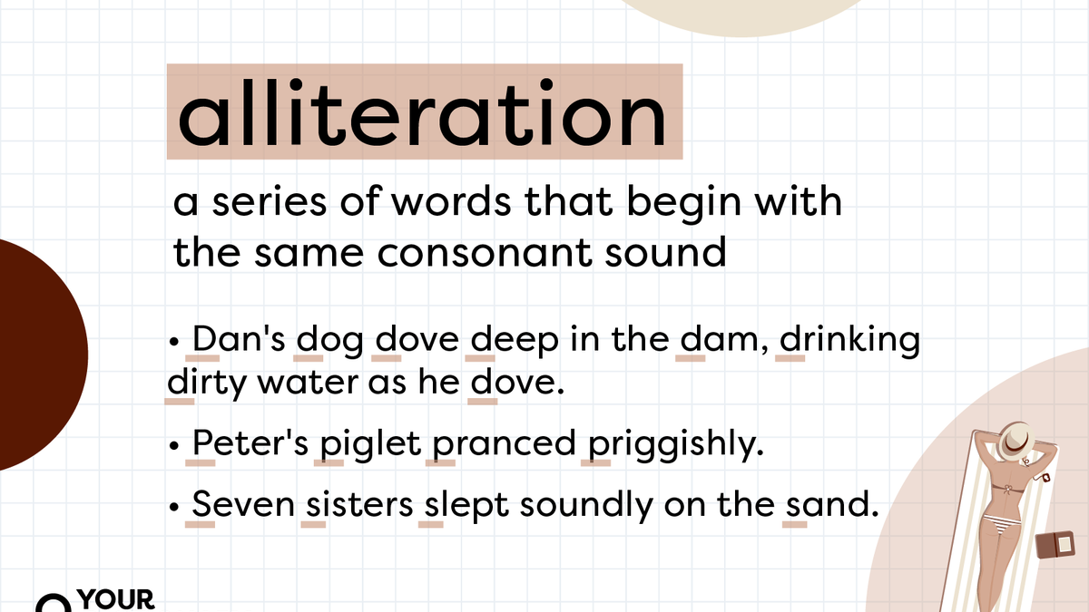 Alliteration Meaning and Example Sentences YourDictionary