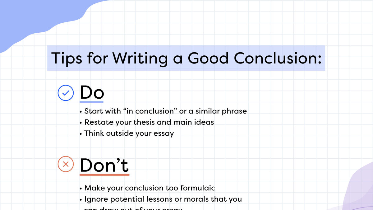 Conclusion Paragraph Format   How To Write A Conclusion 23 B5c55829e1 