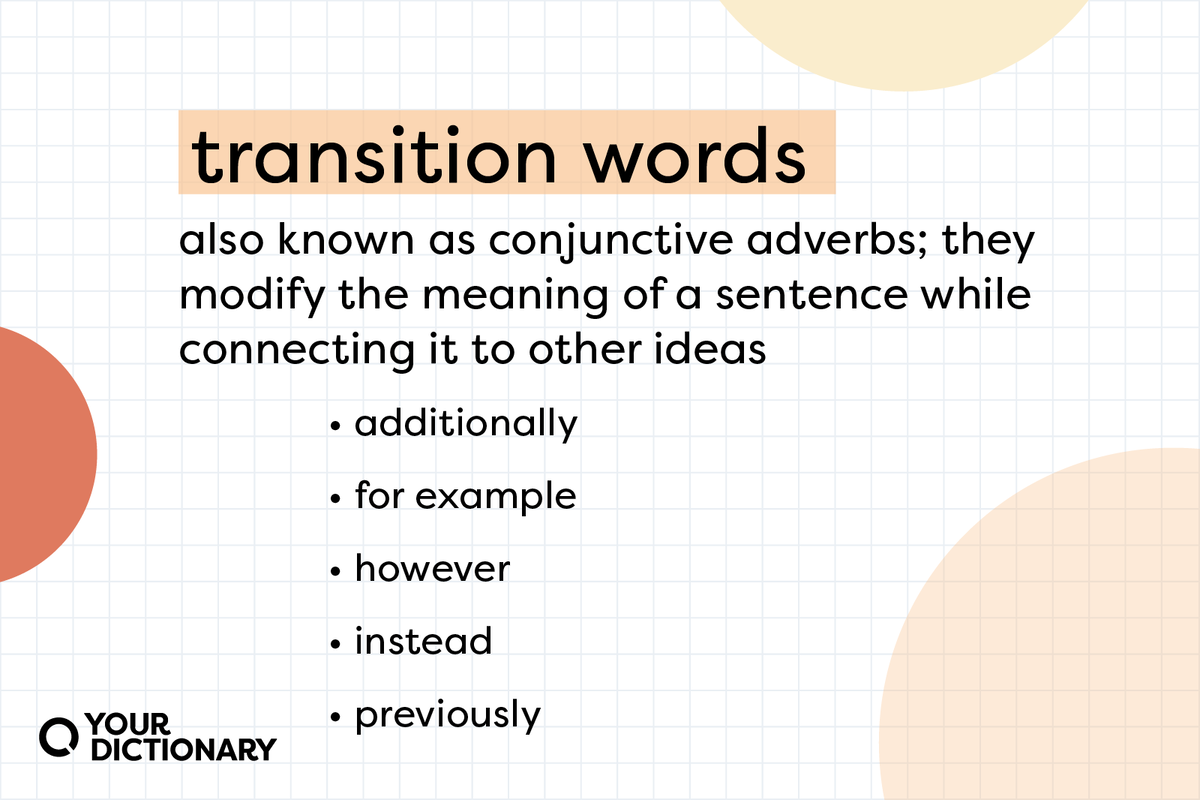 8 Types of Transition Words and How to Use Them