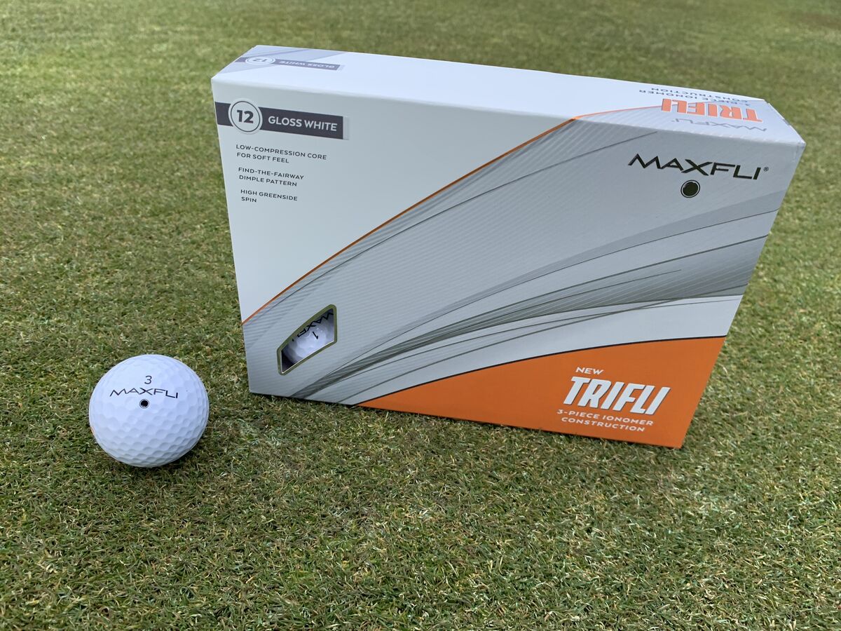 2023 Maxfli Trifli golf ball and packaging