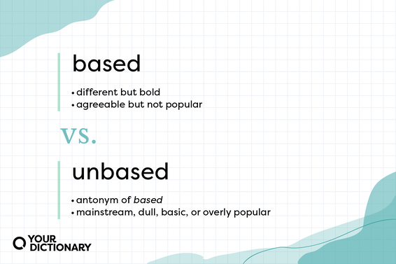 Meanings of "based" and "unbased" from the article.