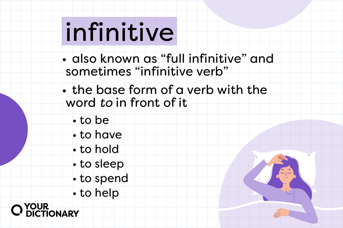 What Is An Infinitive Verb YourDictionary