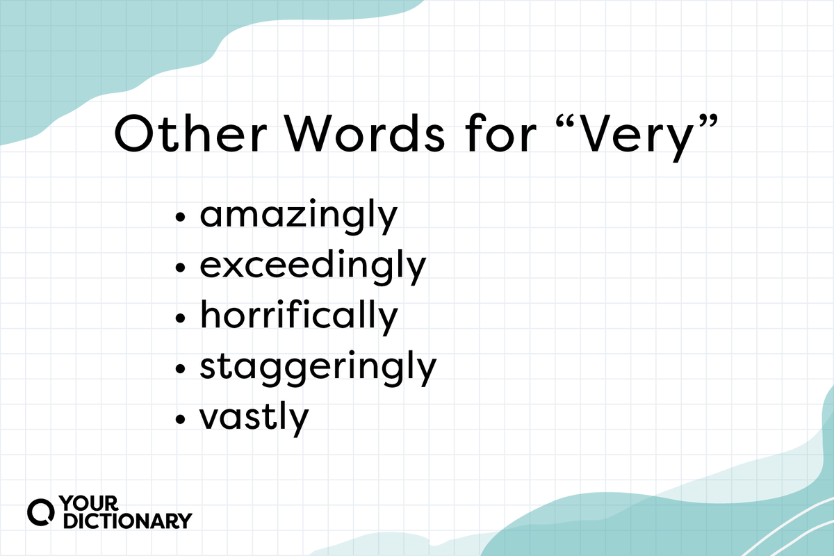 150+ Other Words To Use Instead Of Very | Yourdictionary